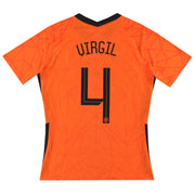 2020-22 Holanda Nike Camiseta Local de Jugador Virgil #4 *Como Nueva* XL