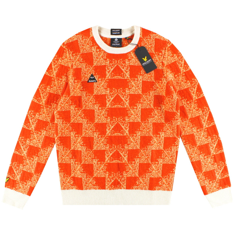 Jersey de punto Lyle and Scott x Lovers FC 'Holland 88' 2020 *BNIB* M