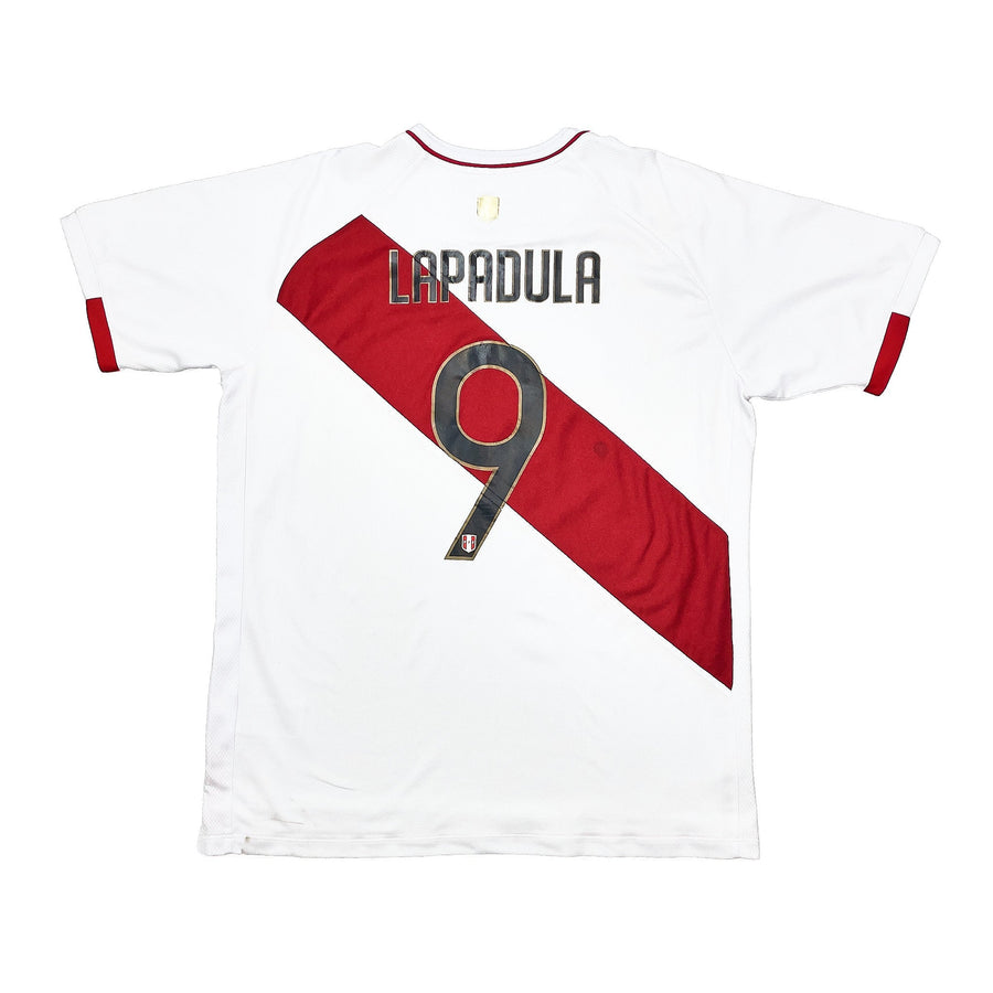 Camiseta de local 2020/21 Perú Lapadula #9 (XL) Marathon