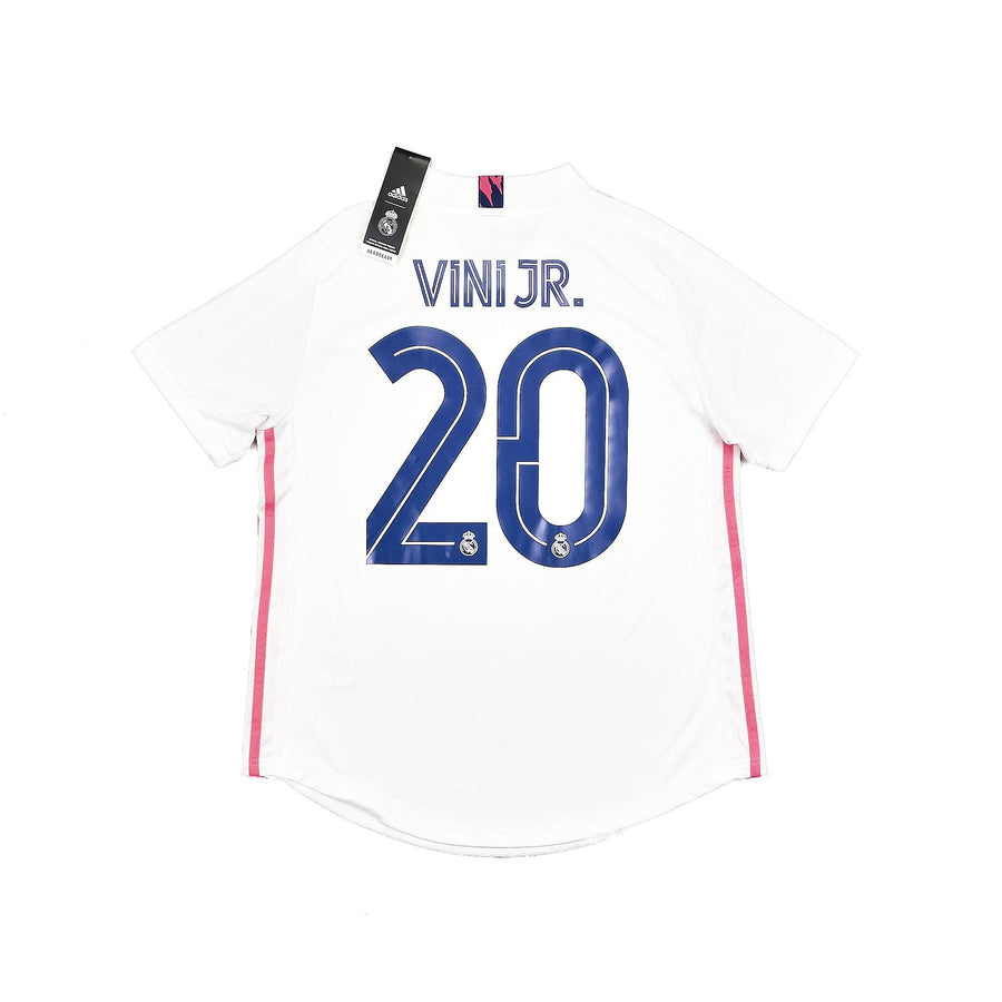 2020/21 Real Madrid Vini Jr #20 *BNWT* Camiseta de local (Mujer L) Adidas