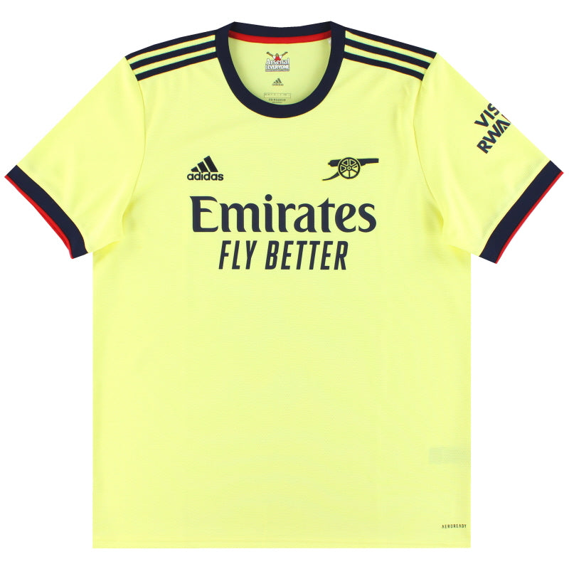 Camiseta Visitante Arsenal adidas 2021-22 Talla L