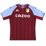 Camiseta Kappa Kombat de local del Aston Villa 2021-22 XXL