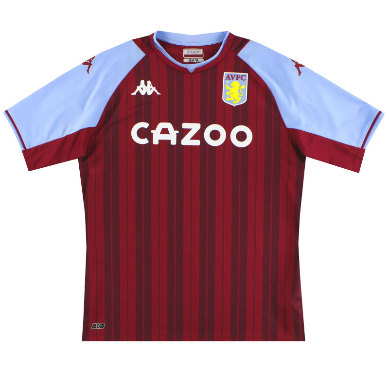 Camiseta Kappa Kombat de local del Aston Villa 2021-22 XXL