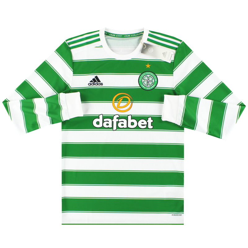 Camiseta de local Celtic adidas 2021-22 M/L *BNIB*
