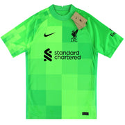 Camiseta de portero Nike del Liverpool 2021-22 *con etiquetas* M