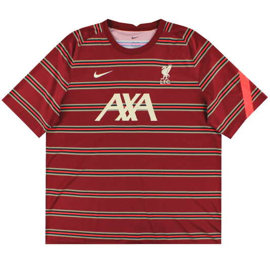 2021-22 Liverpool Nike Pre Match Training Shirt M
