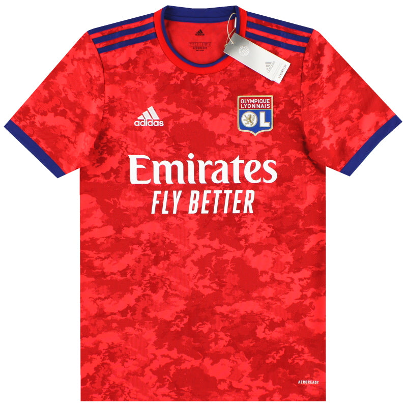 Camiseta de la segunda equipación del Lyon adidas 2021-22 *NUEVA EN CAJA* S
