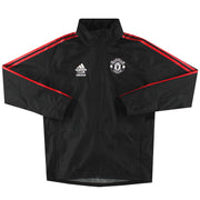 Chaqueta de lluvia adidas 'Club Media' del personal del Manchester United 2021-22, talla M