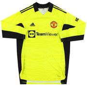 Camiseta de portero del Manchester United adidas 2021-22 L