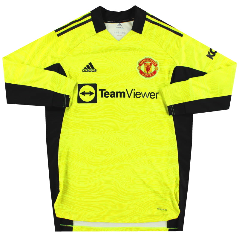 Camiseta de portero del Manchester United adidas 2021-22 L
