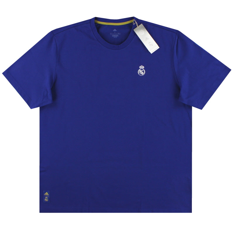 2021-22 Real Madrid adidas Q2 HC Camiseta *BNIB* XL