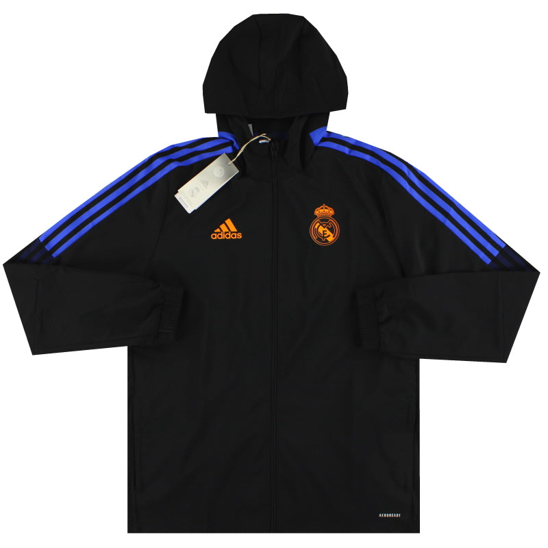 Chaqueta de presentación adidas Trio del Real Madrid 2021-22 *NUEVA EN CAJA* XL. Niños