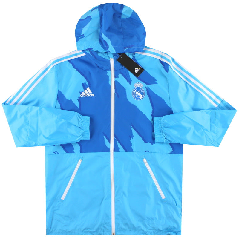 2021-22 Real Madrid adidas Cortavientos *BNIB* M