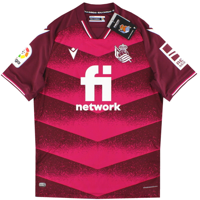 Camiseta Macron de visitante de la Real Sociedad 2021-22 *con etiquetas* M