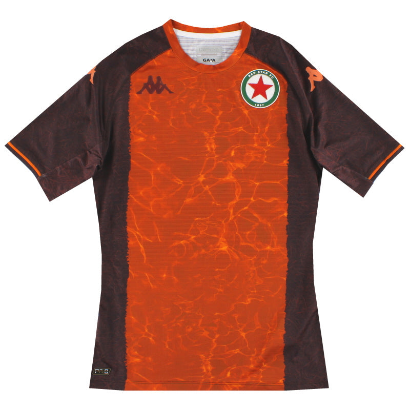 Camiseta de visitante Kappa Kombat del Red Star FC 2021-22 *Como nueva* M