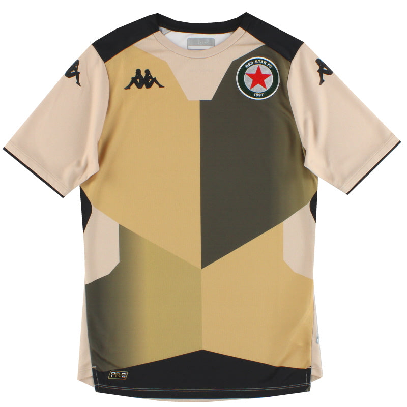 Camiseta de Entrenamiento Kappa Kombat del Red Star FC 2021-22 *Como Nueva* L