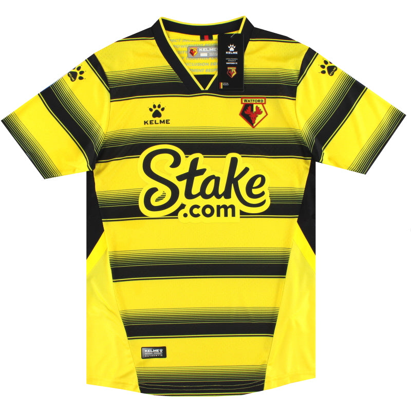 Camiseta Kelme Watford Local 2021-22 *NIB* M