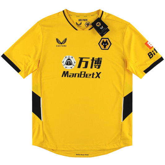 2021-22 Wolves Castore Home Shirt *w/tags* S