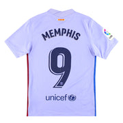 Camiseta de visitante del Barcelona Nike 2021-22 Memphis #9 S