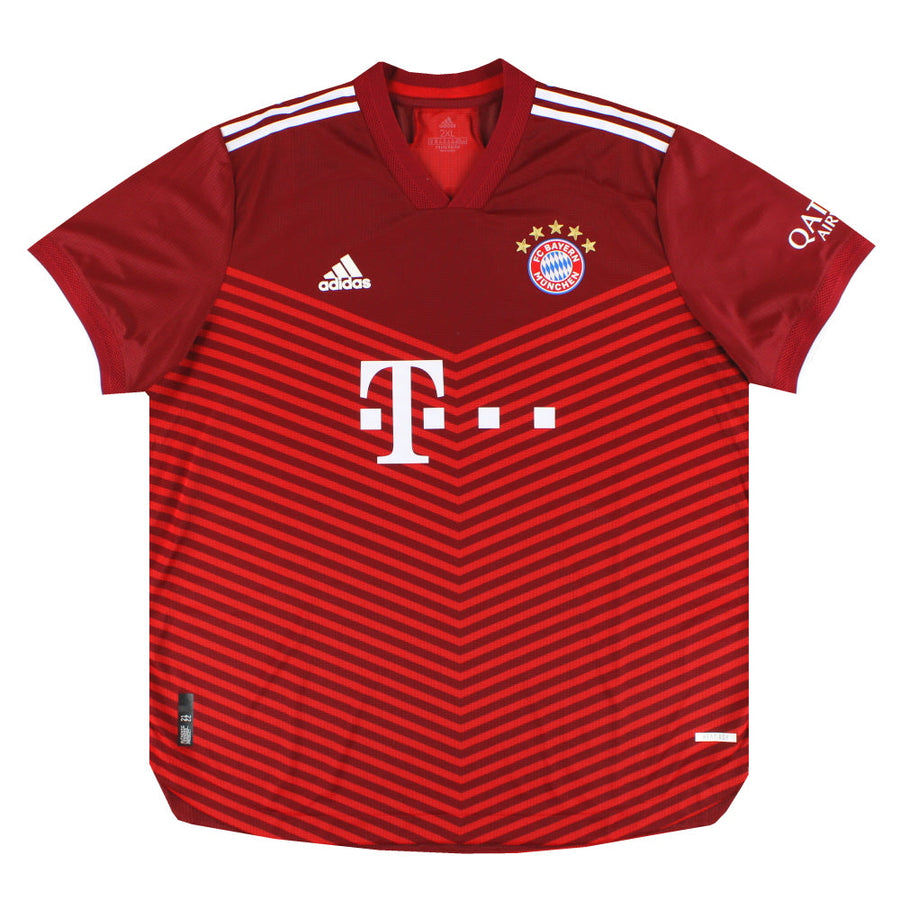 Camiseta Local Auténtica adidas del FC Bayern Múnich 2021-22 *Como Nueva* XXL