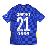 2021-22 Chelsea Nike Camiseta Local Campeones de Europa #21 *Impecable* M