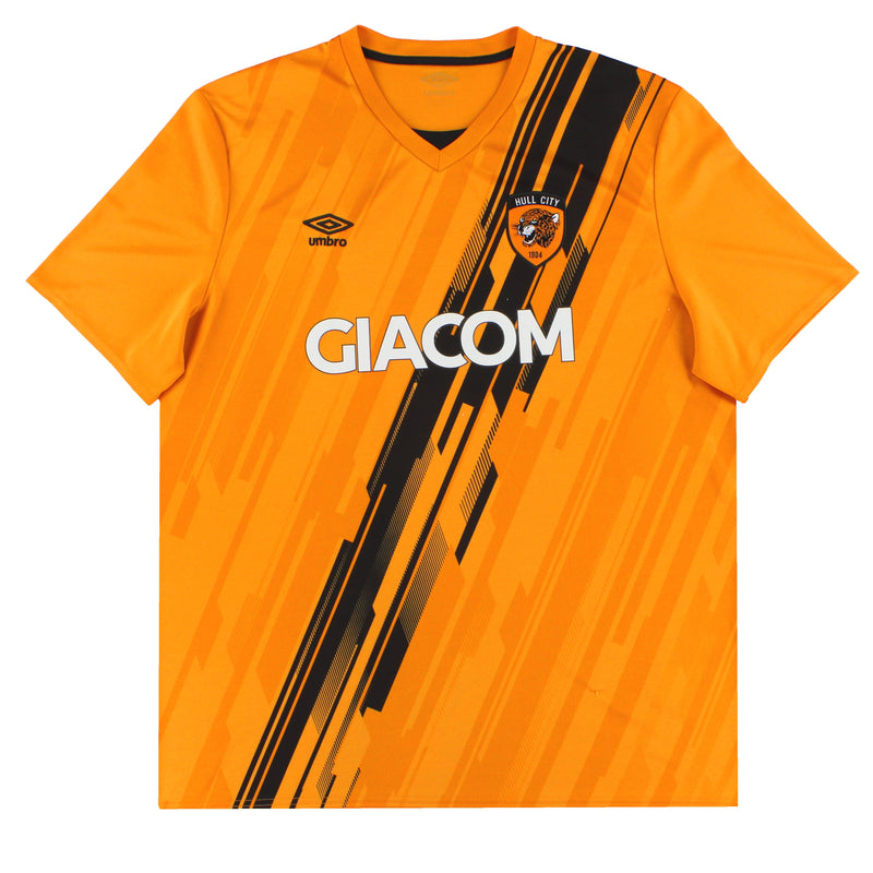 2021-22 Hull City Umbro Home Shirt Greaves #4 XXXL