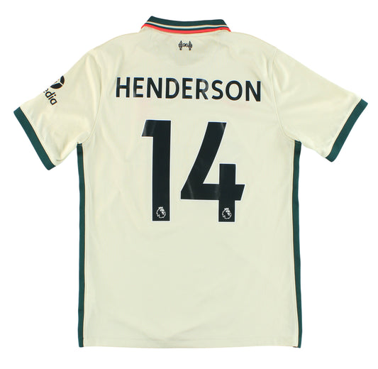 2021-22 Liverpool Nike Away Shirt Henderson #14 M