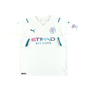 Camiseta Visitante Manga Larga Manchester City Puma 2021-22 XL