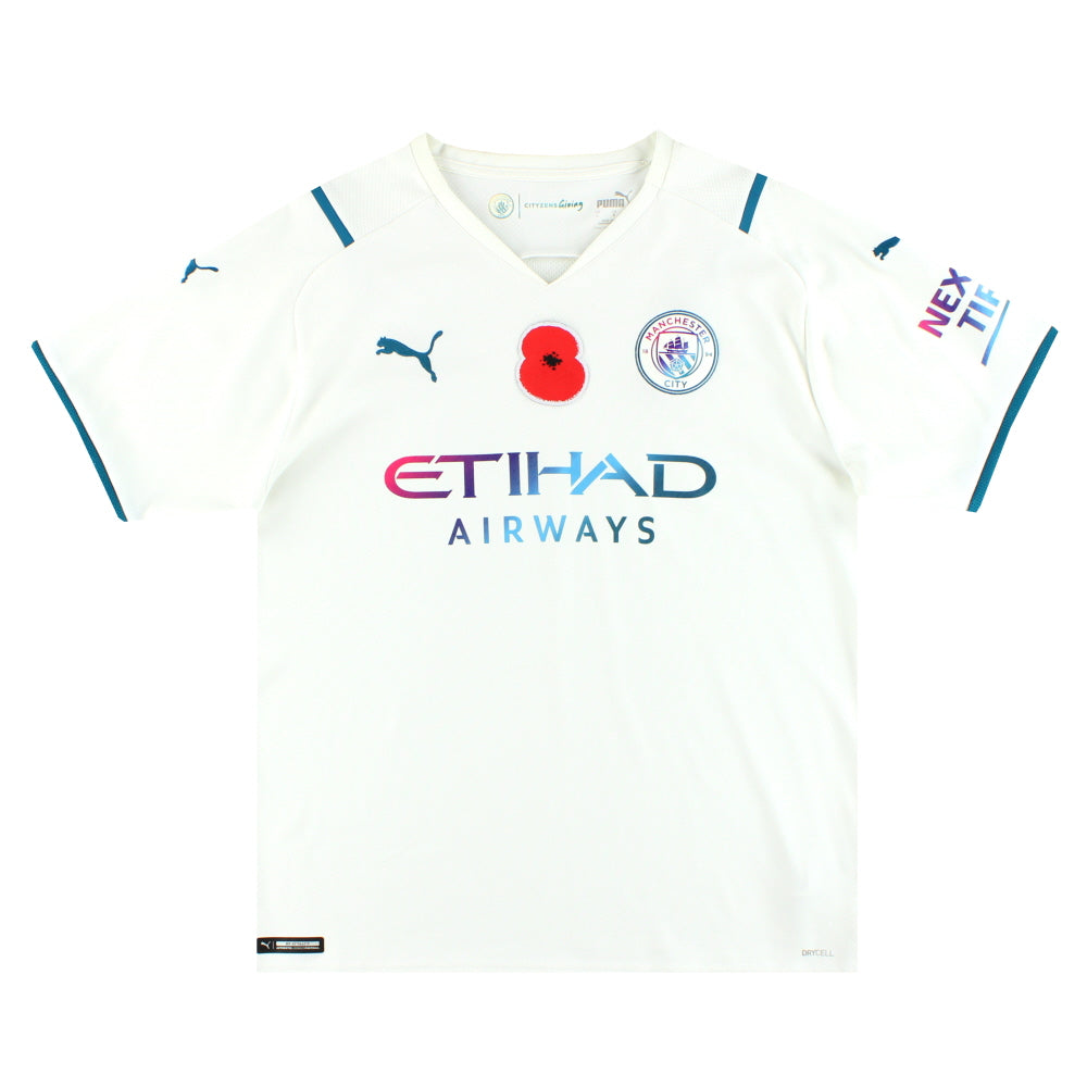 2021-22 Manchester City Puma Away Shirt *Mint* L