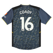 Camiseta de visitante Wolves Castore 2021-22 Coady #16 L