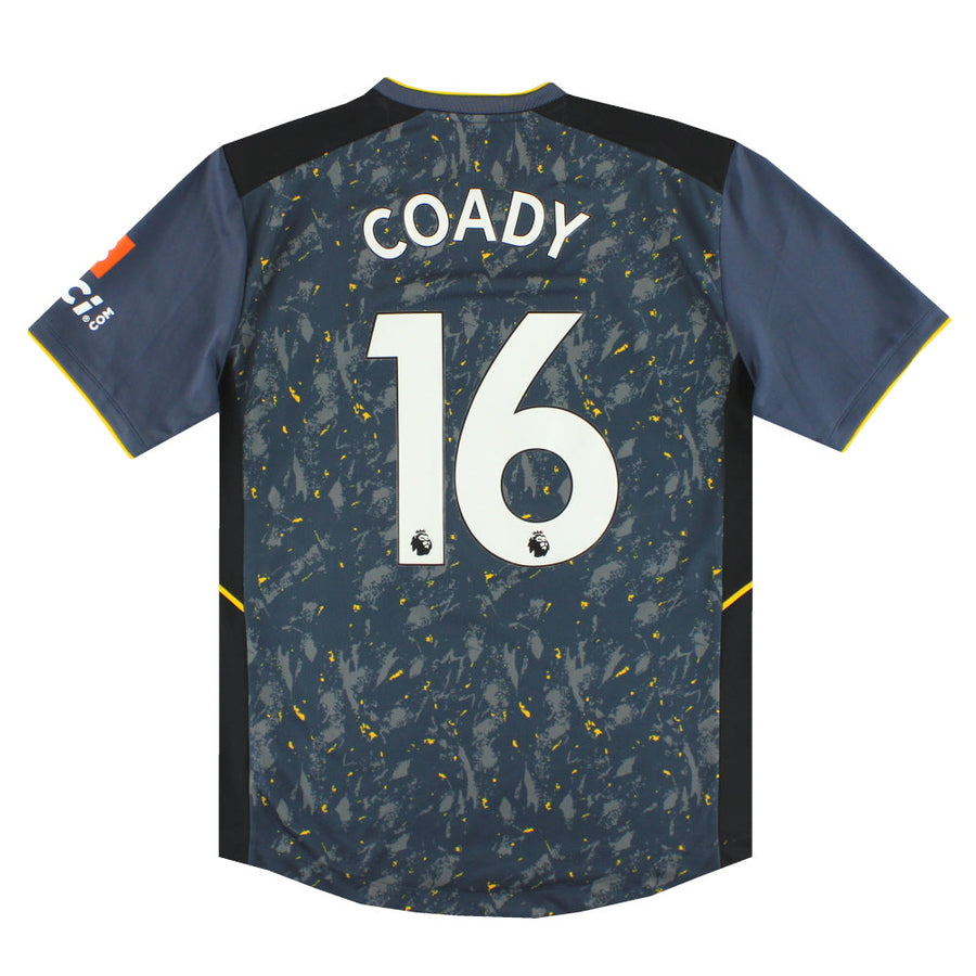 Camiseta de visitante Wolves Castore 2021-22 Coady #16 L