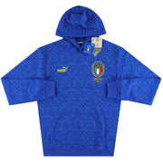 Sudadera con capucha de invierno 2021 Italia Puma 'Campioni D'Europa' *A ESTRENAR* M