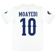 2021 Mesquite Outlaws Hummel Camiseta de visitante Moayedi #10 *Como nueva* L