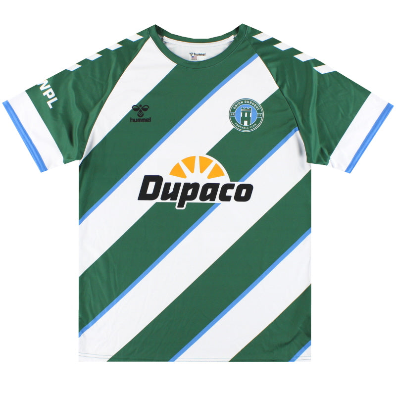 Camiseta de visitante Hummel del Union Dubuque 2021 #20 *Como nueva* M