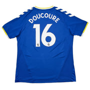 Camiseta de casa del Everton 2021/22 Doucoure #16 (L) Hummel