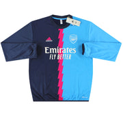 2022-23 Arsenal adidas Top de calentamiento previo al partido *A ESTRENAR EN CAJA* M