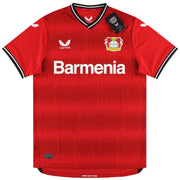 Camiseta de casa Castore del Bayer Leverkusen 2022-23 *NUEVA EN CAJA* T.Niño