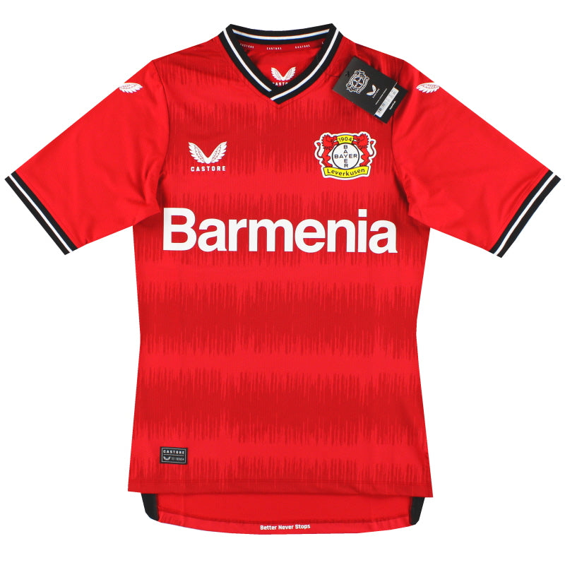 2022-23 Bayer Leverkusen Castore Pro Camiseta Local Mujer *A ESTRENAR EN SU CAJA* S