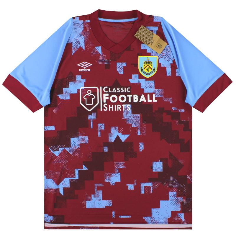 Camiseta de local Umbro Burnley 2022-23 *NUEVA EN CAJA* XXL