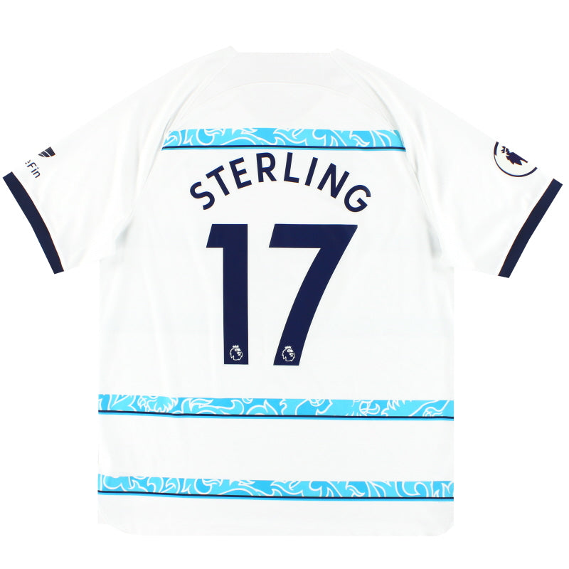 Camiseta Nike de visitante del Chelsea 2022-23 Sterling #17 *Impecable* XL