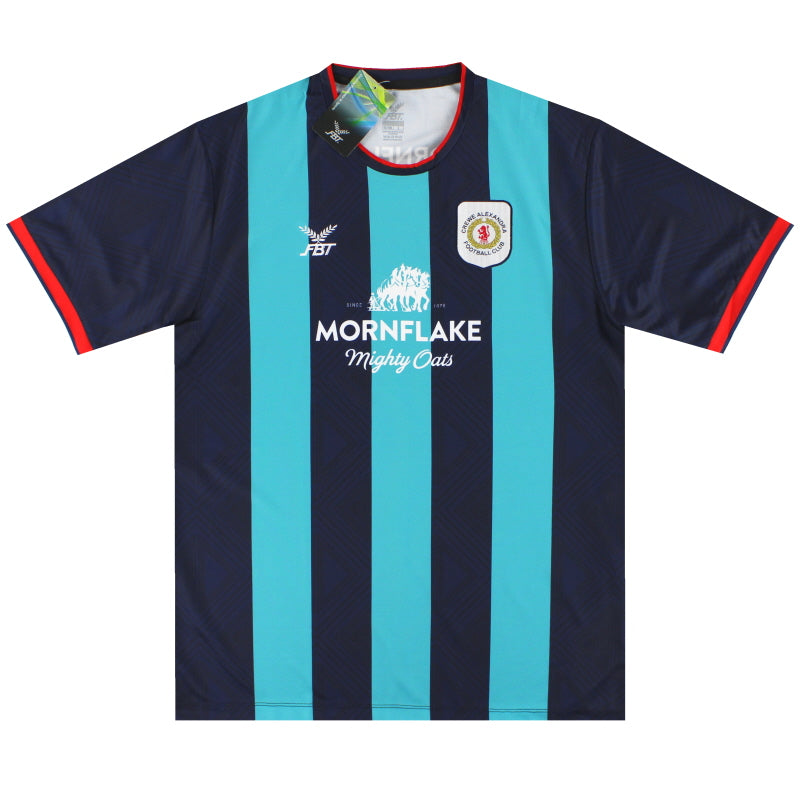 Camiseta de visitante del Crewe Alexandra 2022-23 *con etiquetas* S