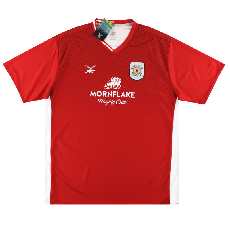 Camiseta de local del Crewe Alexandra 2022-23 *con etiquetas* S