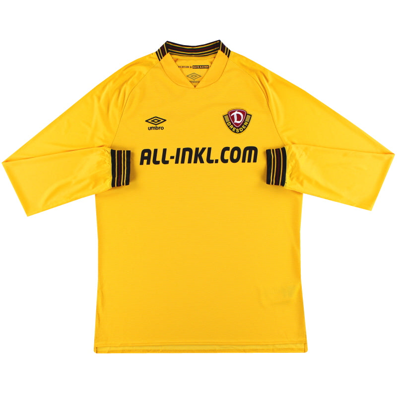 Camiseta Local Manga Larga Umbro Dynamo Dresden 2022-23 *Como Nueva*
