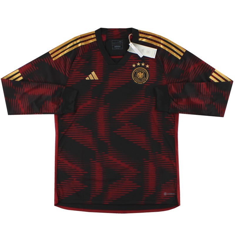 Camiseta adidas Alemania Visitante Manga Larga 2022-23 *con etiquetas*