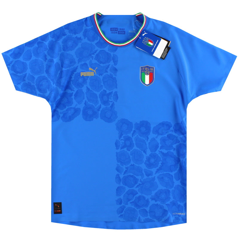 Camiseta de local de mujer Italia Puma Authentic 'Liberty Edition' 2022-23 *con etiquetas* M