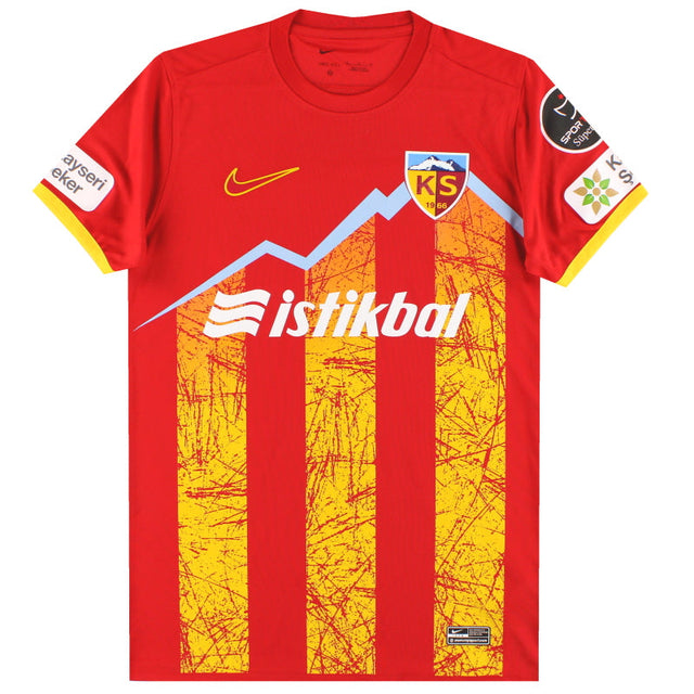 2022-23 Kayserispor Nike Player Issue Home Shirt Uzodimma #80 *As New* M