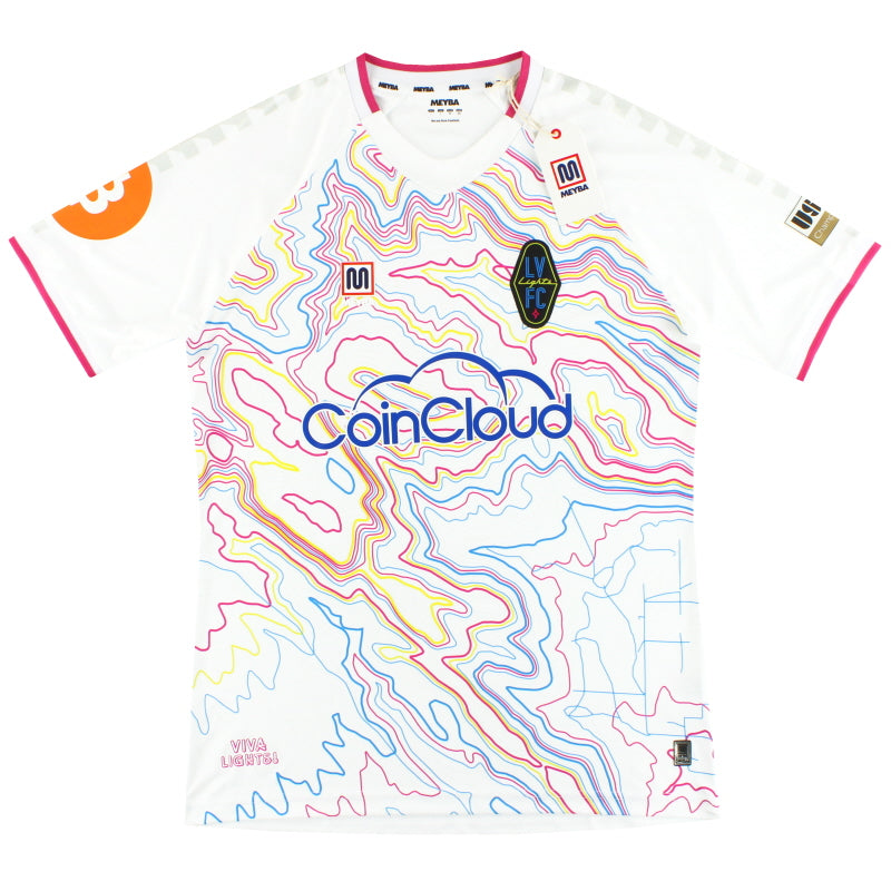 2022-23 Las Vegas Lights Meyba Camiseta de Visitante *NUEVO EN CAJA* Talla S