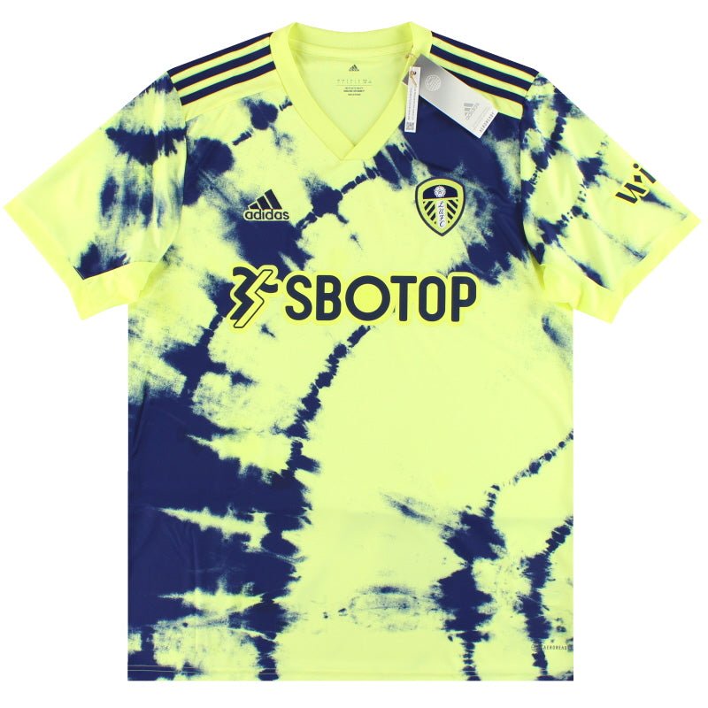 Camiseta de visitante adidas del Leeds 2022-23 *NIB* XL