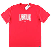 Camiseta gráfica Nike del Liverpool 2022-23 *con etiquetas* XL