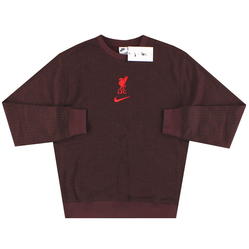 Sudadera Liverpool Nike NSW Club Crew 2022-23 *NIB* S